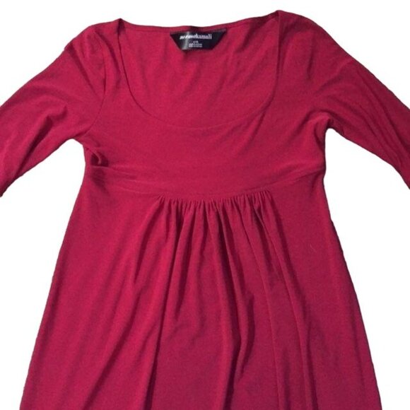 Norma Kamali Dress Womens S Used Red Stretch Excellent Used Condition - Picture 11 of 15